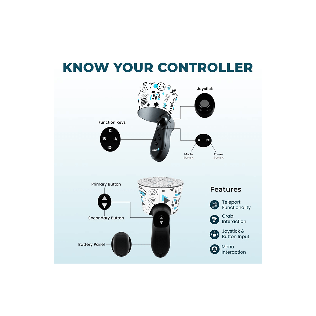 SenseXR Toys TechXR SenseXR AR VR Controller For Smartphones For Kids( 7 years+)