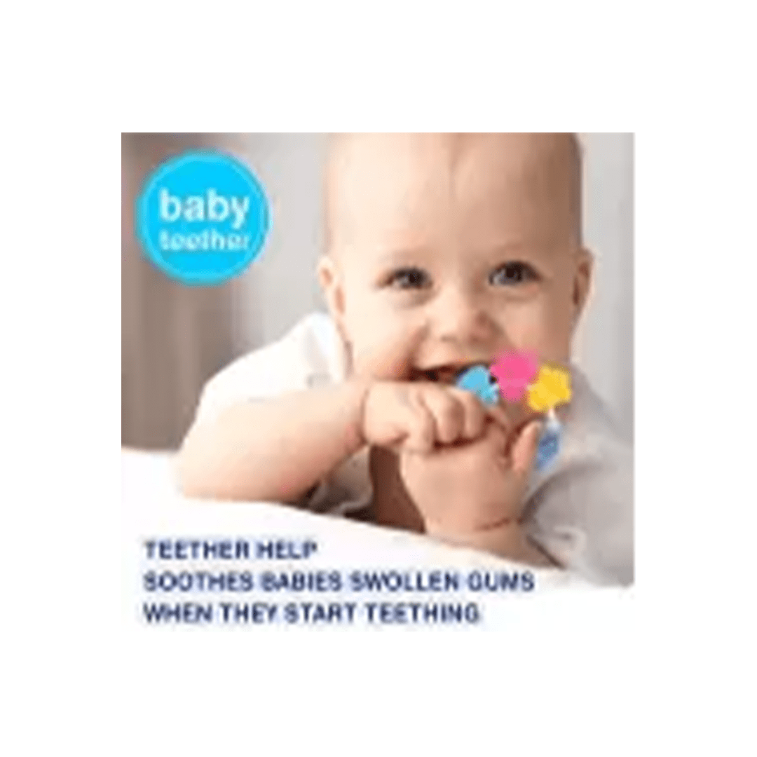 Baan Toys Toys Baan Toys Baby Products Silicon Textured Teether Rattle Toy for Babies (3 Months+)