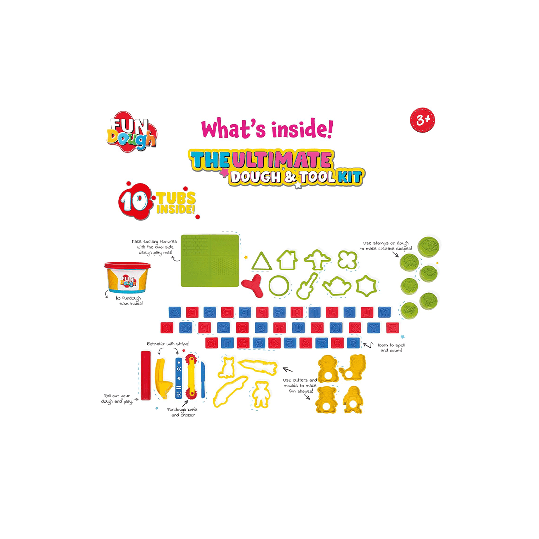 Funskool Craft Kit Funskool Fun Dough The Ultimate Dough & Tool Kit (3 Years+)