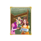 Kind little elves help a poor shoemaker make shoes.