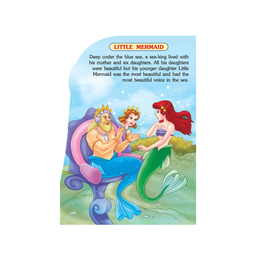 Magical Little Mermaid Fairy Tale Book