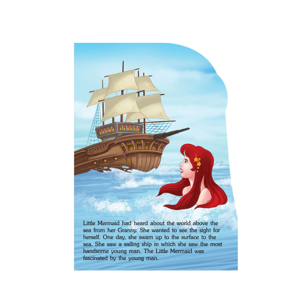 Magical Little Mermaid Fairy Tale Book