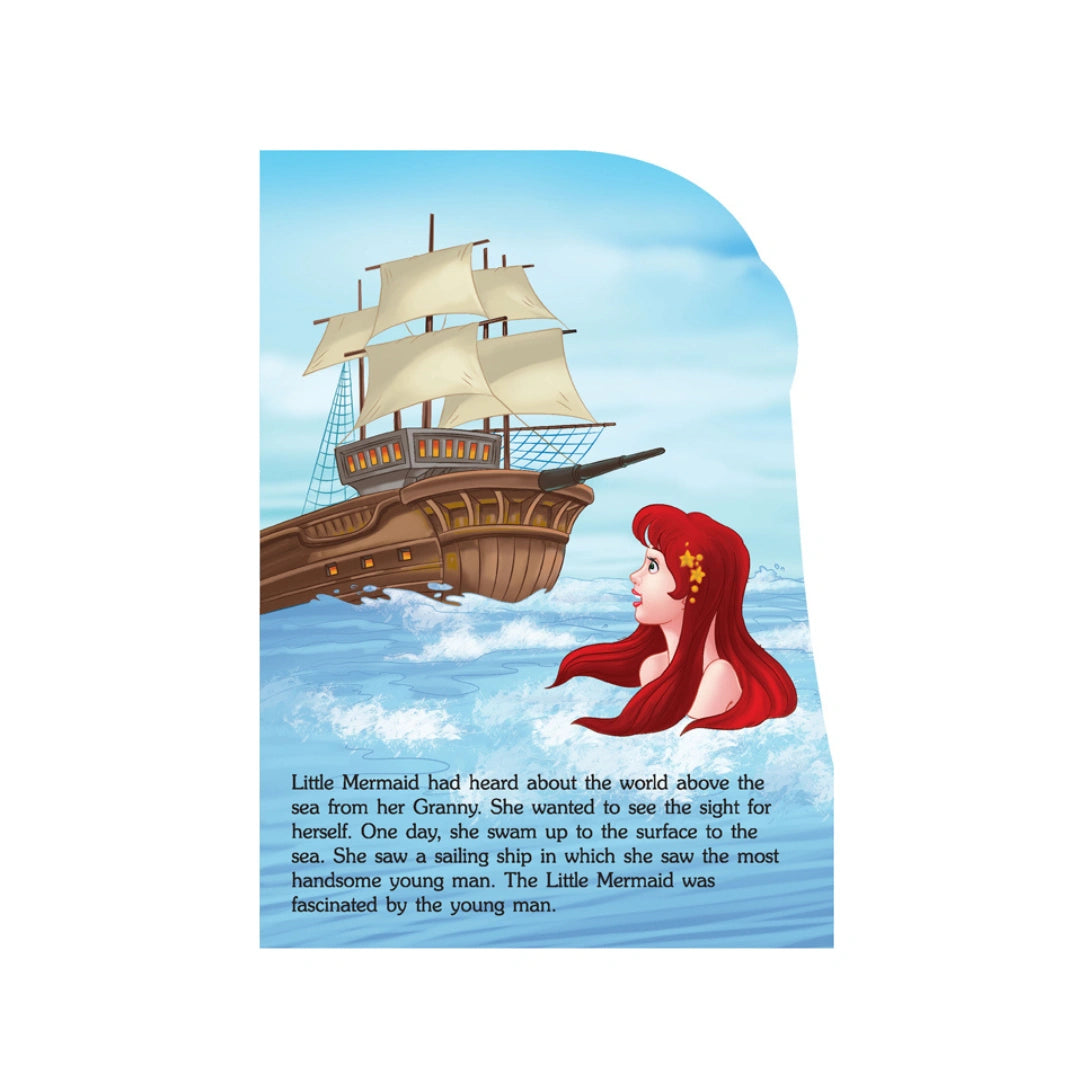 Magical Little Mermaid Fairy Tale Book