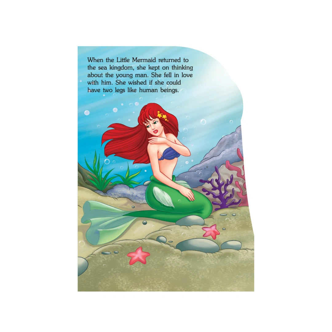 Magical Little Mermaid Fairy Tale Book