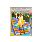 A princess is tested with a pea under mattresses.