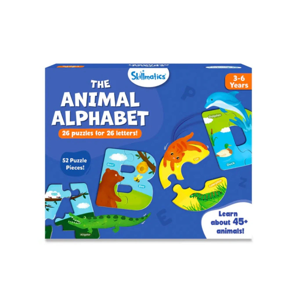 Animal alphabet puzzle set