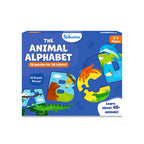 Animal alphabet puzzle set