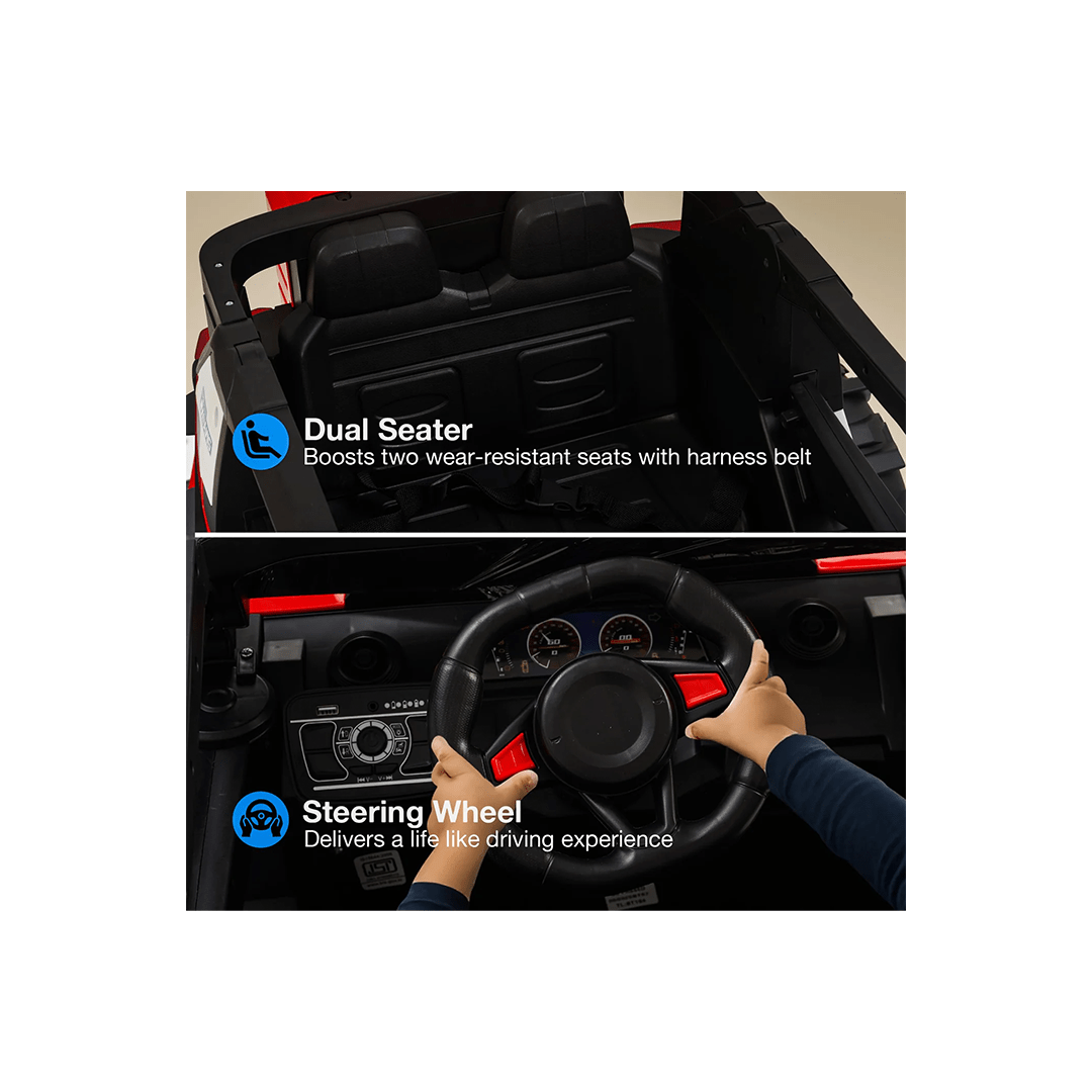 Baybee Ride-ons Baybee Thor 4×4 Battery Operated Jeep for Kids