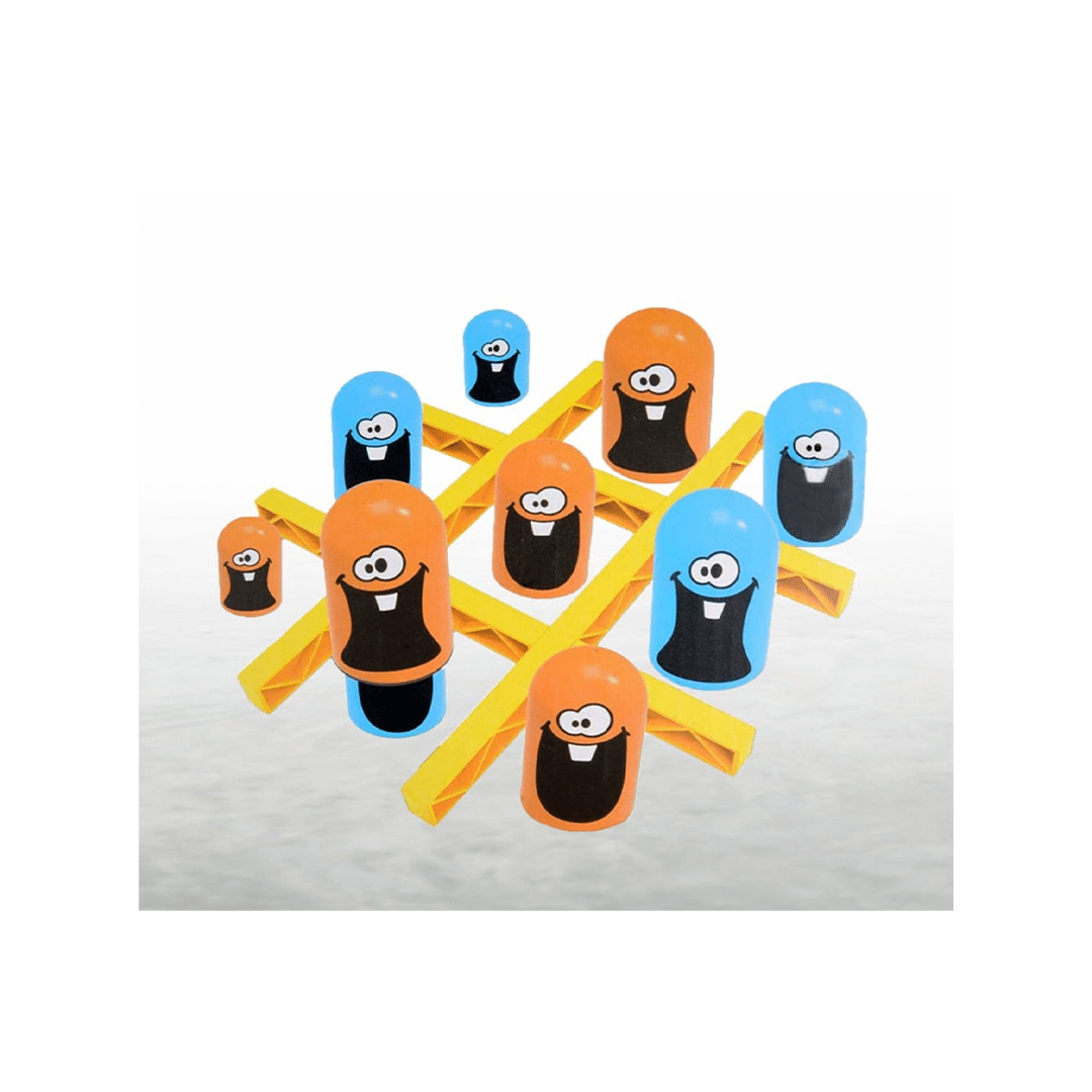 Baan Toys Toys Baan Toys Tic Tac Toe Toy Board Game Plastic Game for Kid(2 Years+)