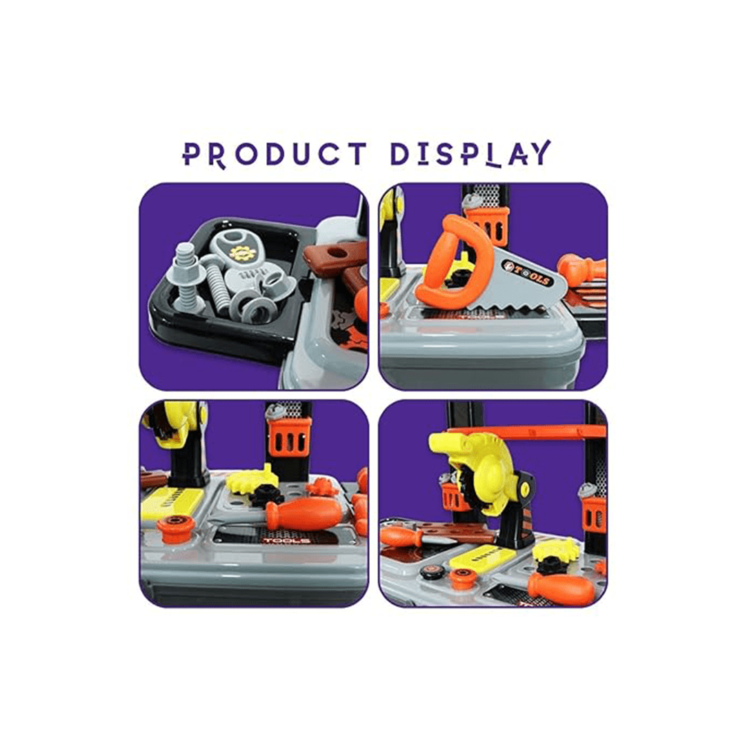 Baan Toys Toys Baan Toys Tools Kit Mechanical Construction Carpenter Box For Kids (3 Years+)