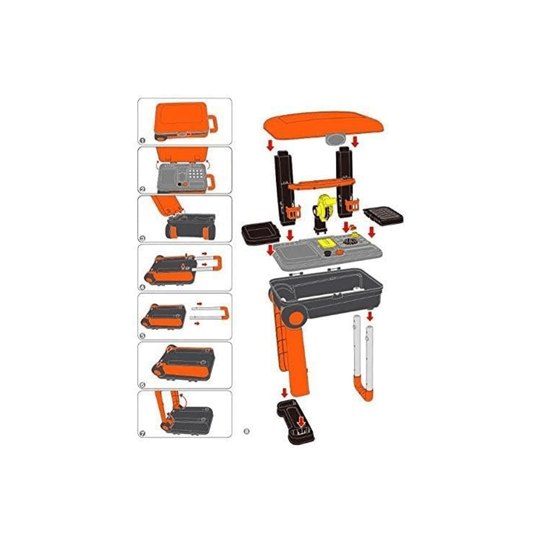 Baan Toys Toys Baan Toys Tools Kit Mechanical Construction Carpenter Box For Kids (3 Years+)