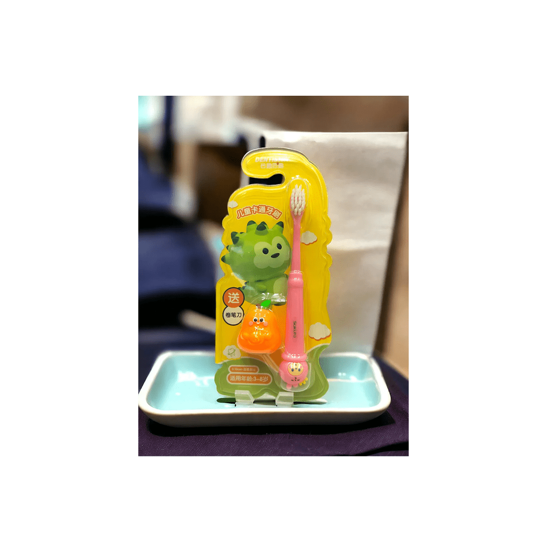 Baan Toys Baby Care Baan Toys 2 in 1 Tooth Brush and Sharpener Set For Kids (3 Years+)