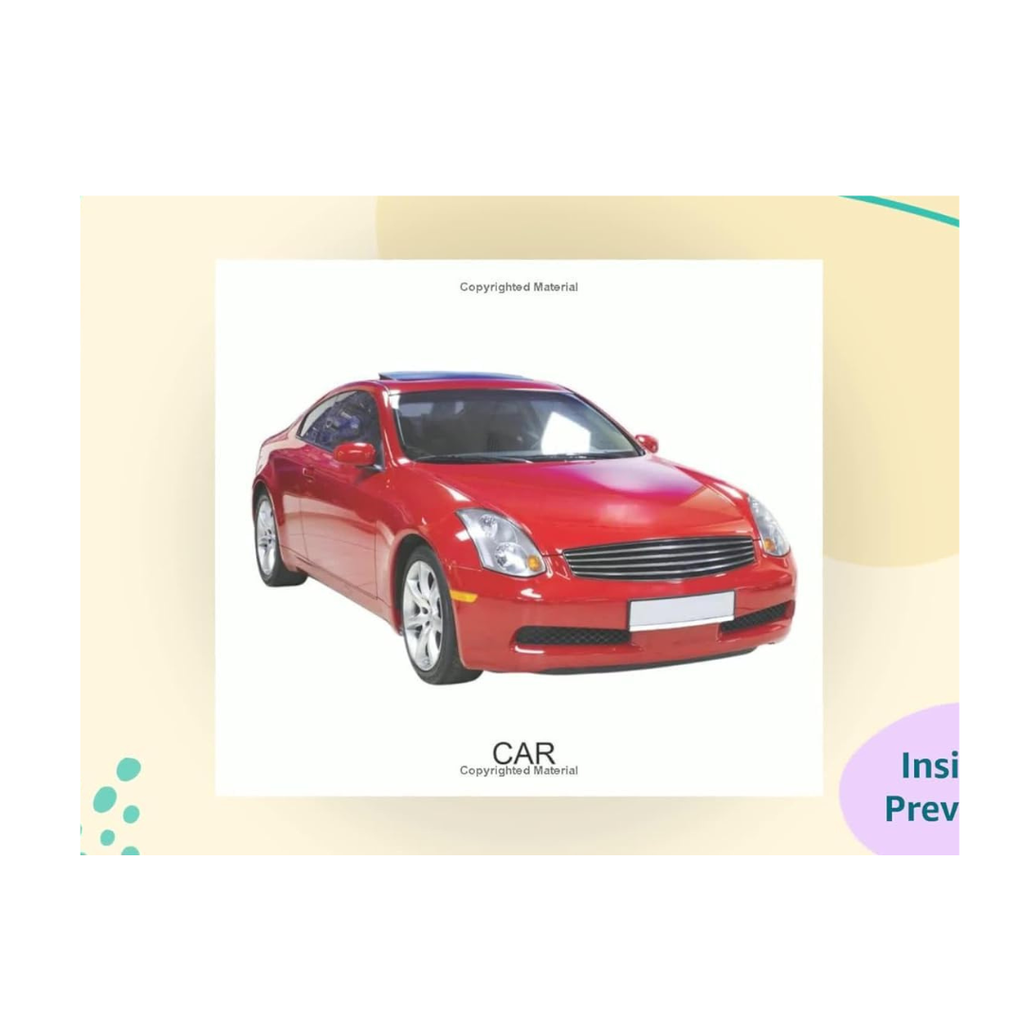 Baby’s First Vehicles Picture Board Book