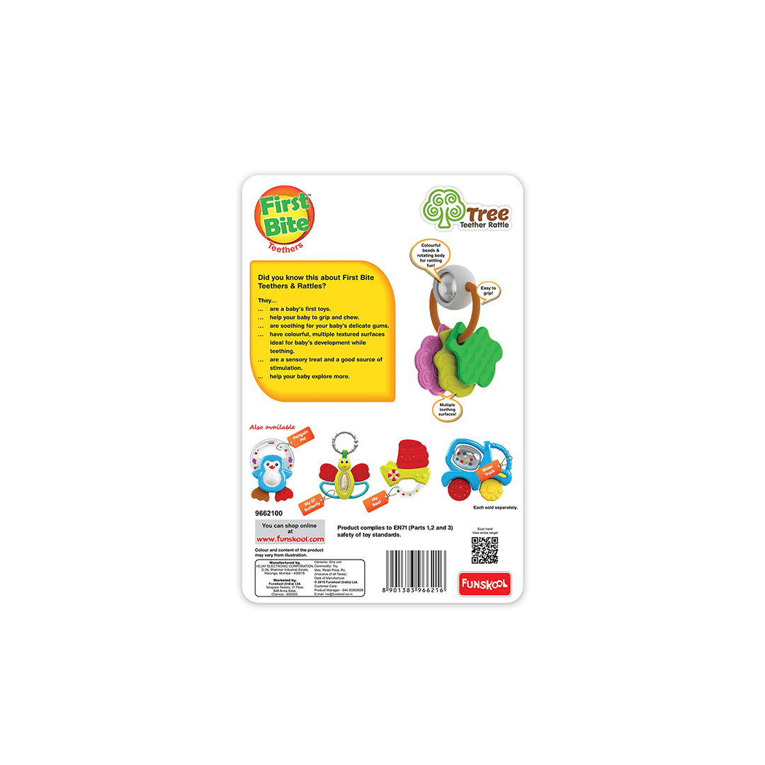 Funskool Toys Funskool Tree Teether Rattle