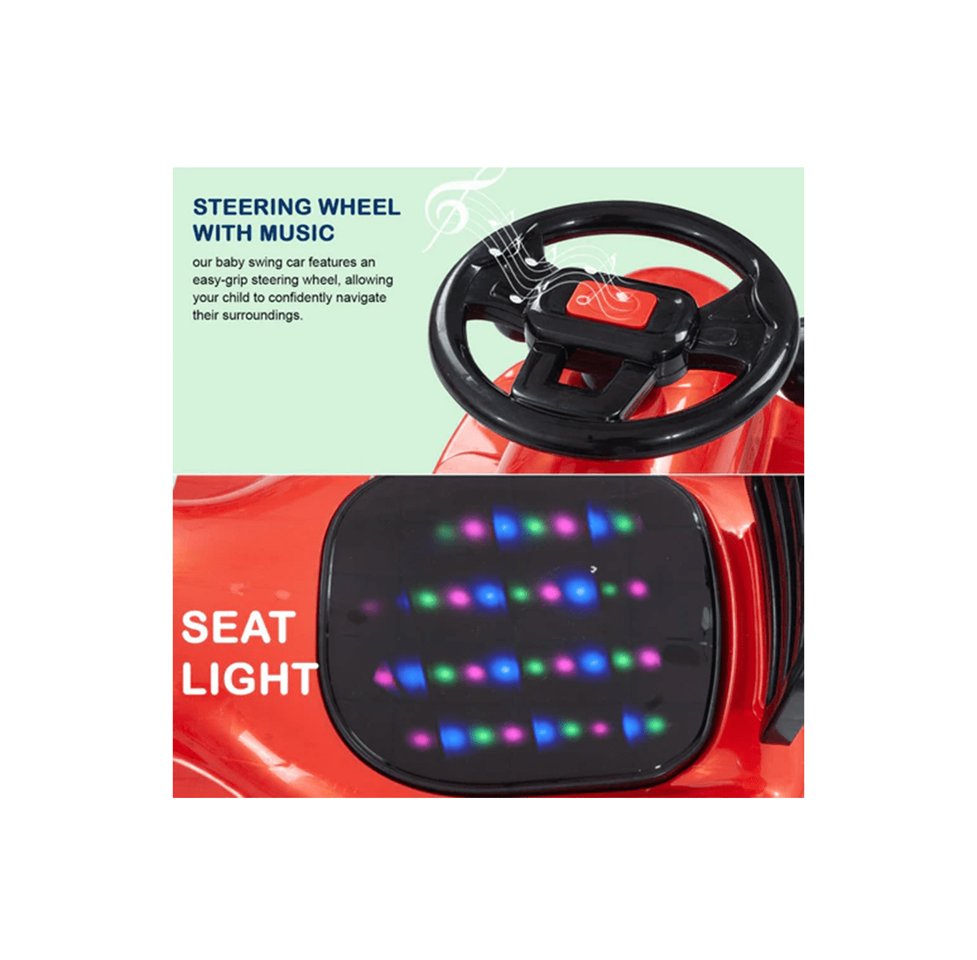 Baybee Ride-ons Baybee Shelly Trio Kids Magic Swing Cars for Kids, Twister Ride on Toy Kids (3-8 Years)