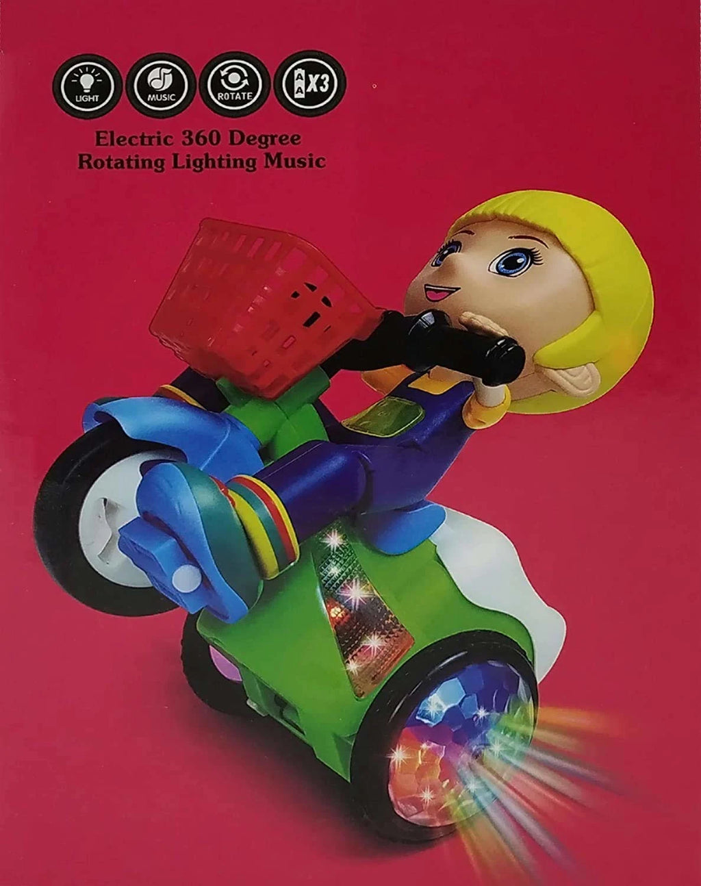 Samip 360° Flash Dance Tricycle Toy
