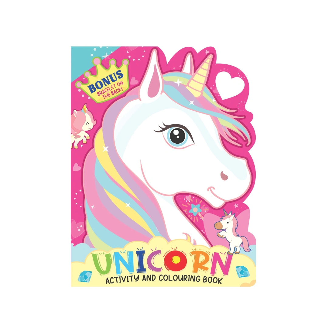 Kids unicorn colouring book