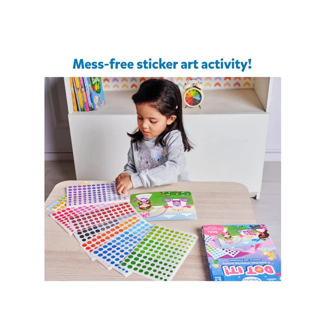 No-Mess Creative Sticker Activity Set with Colorful Art
