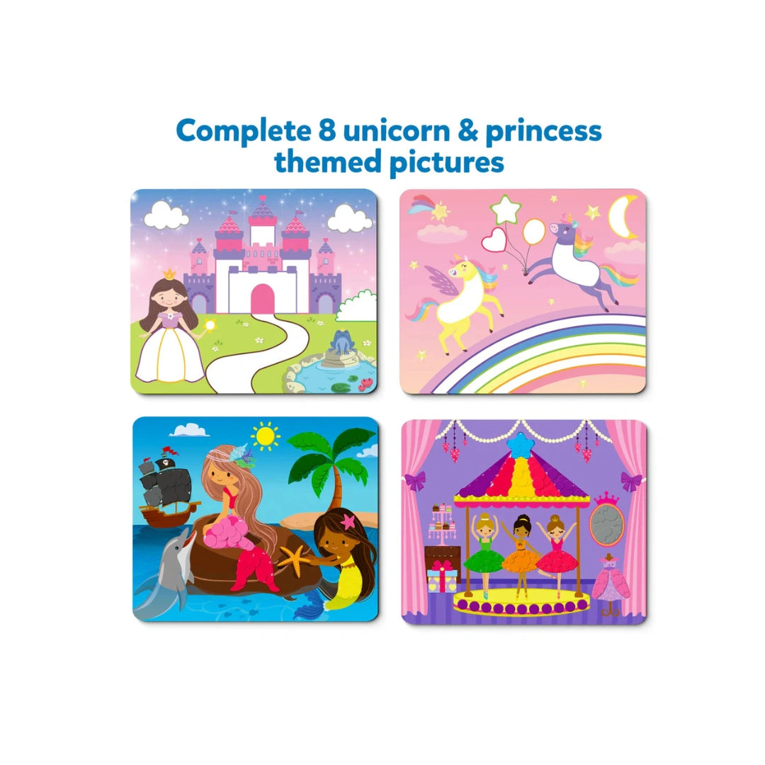 No-Mess Creative Sticker Activity Set with Colorful Art
