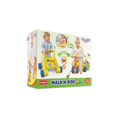 Funskool Toys Funskool Giggles Walk N Ride (9 Months+)