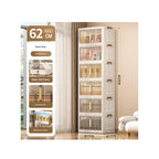 Multipurpose Storage Cabinet with Doors and Shelves for Bedroom
