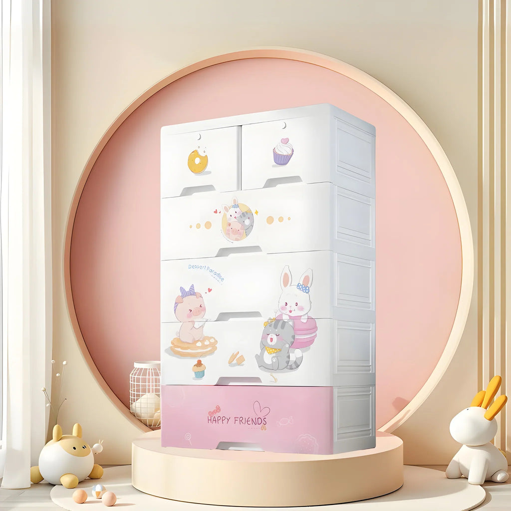 Wardrobe with Shelves for Children’s Clothes & Toy