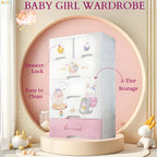 Wardrobe with Shelves for Children’s Clothes & Toy