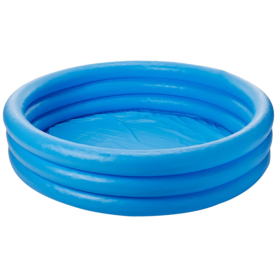 Intex Baby Care Intex Crystal Inflatable Swimming Water Pool For Kids (2 Years+)