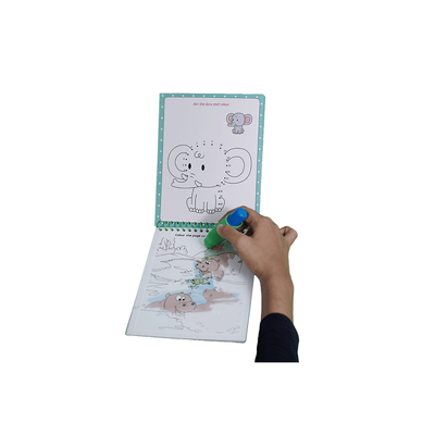 Pegasus Books Pegasus Water Wonder - Jungle (Reusable Magic Water Coloring Book ) (3 years+)