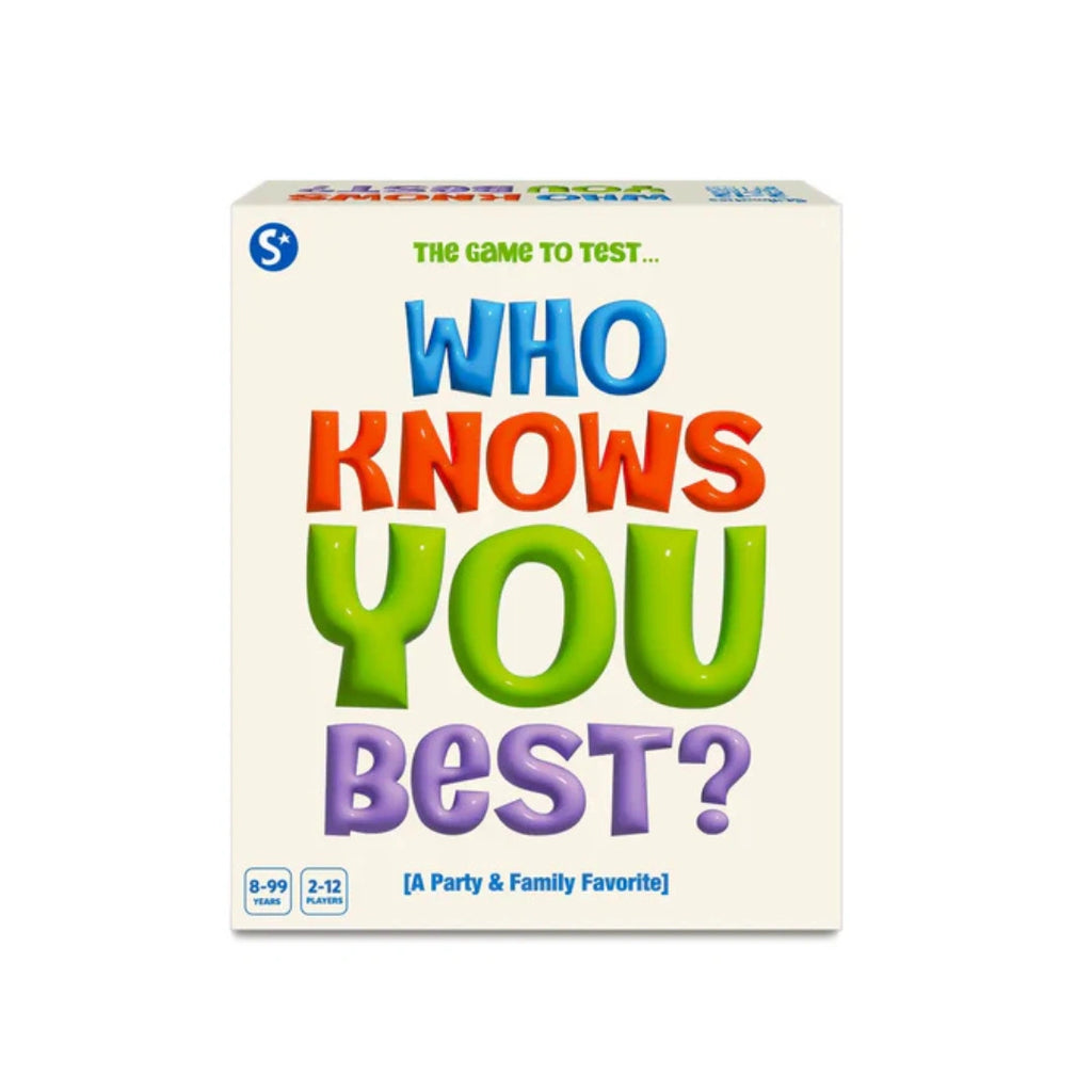 Who Knows You Best? Family Card Game –,200 Question Cards ,Dry-Erase Board & Markers ,Fun Party Game for Family & Friends