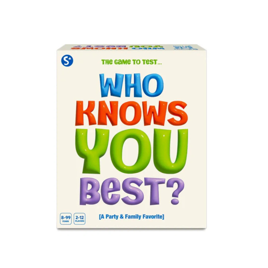 Who Knows You Best? Family Card Game –,200 Question Cards ,Dry-Erase Board & Markers ,Fun Party Game for Family & Friends