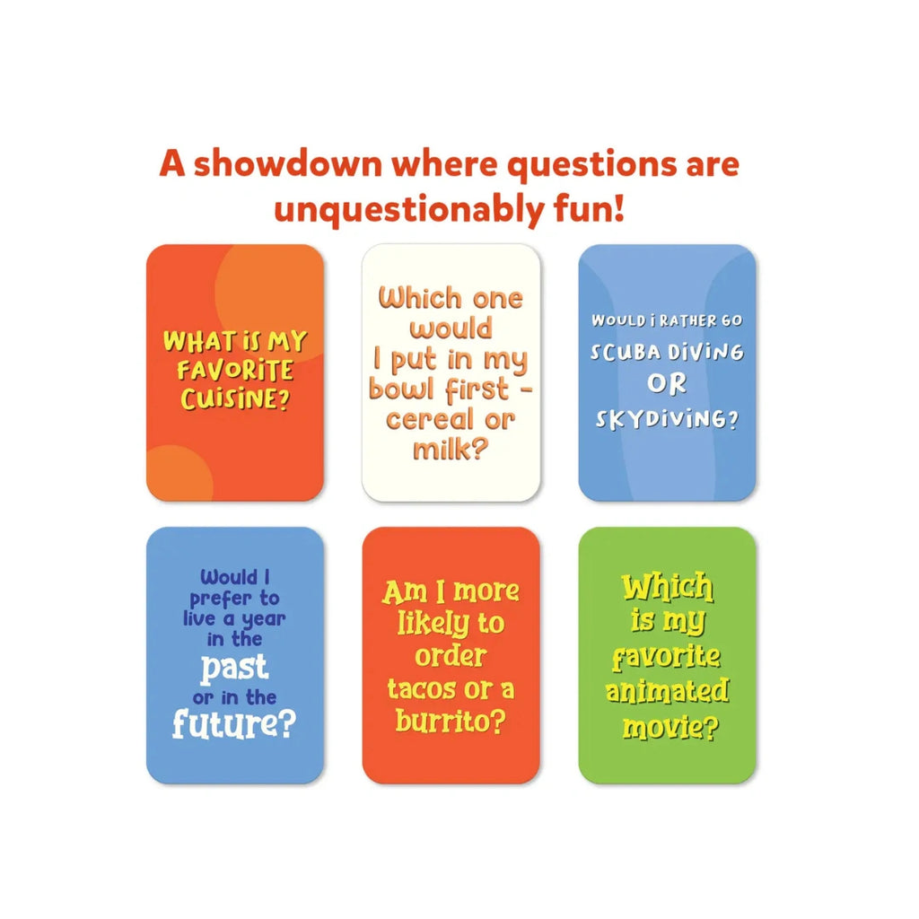 Who Knows You Best? Family Card Game –,200 Question Cards ,Dry-Erase Board & Markers ,Fun Party Game for Family & Friends