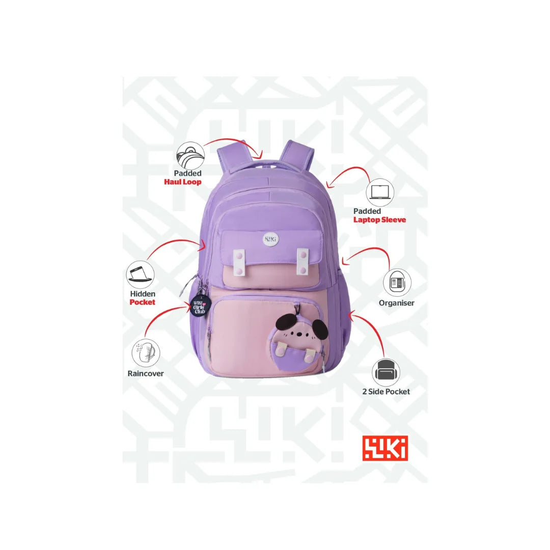 Wiki Bloom 40L Backpack,Large Capacity Travel & Laptop Bag 