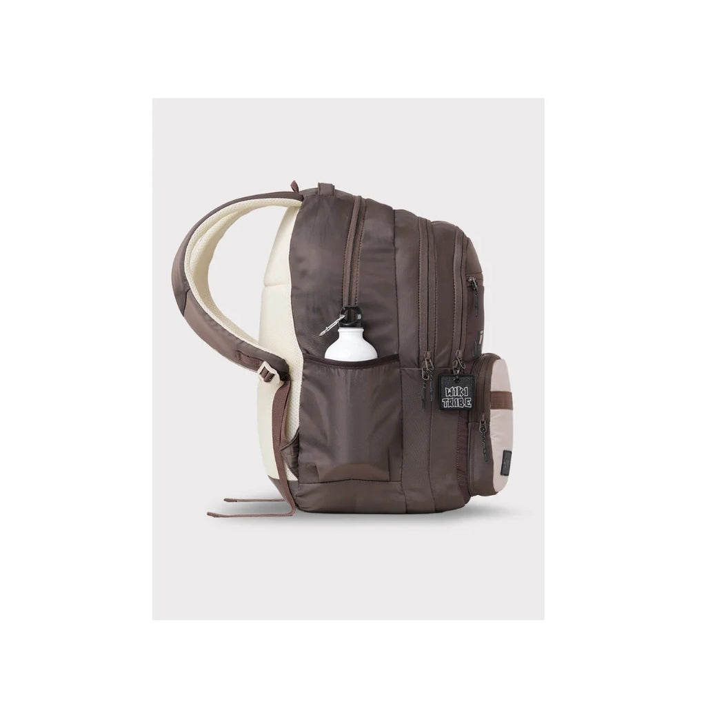 Wiki Volt 40L BackpackBeige colour,Large Capacity Water-Resistant School,College & Travel Laptop Bag for Boys & Girls (12 Years+)