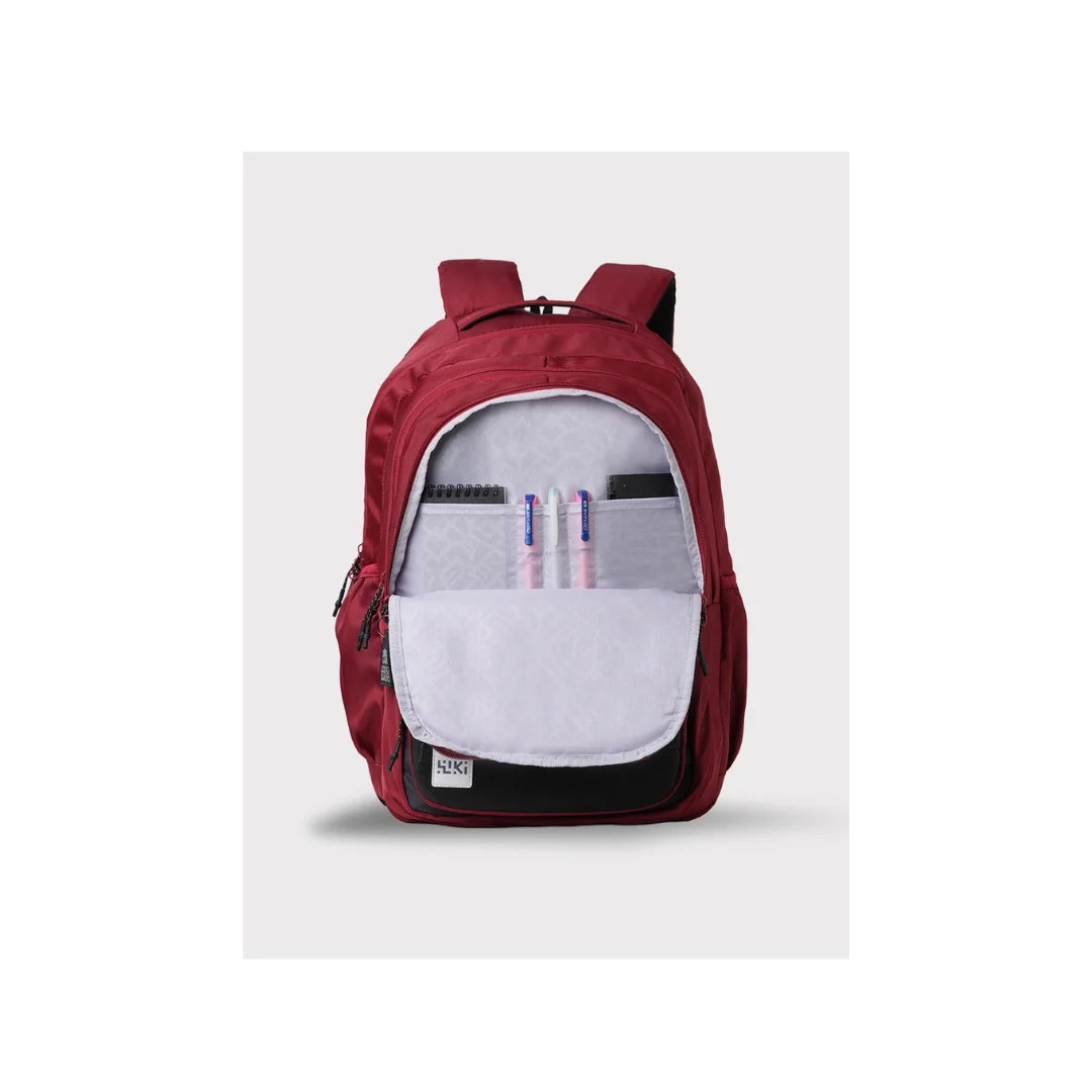 Wiki Volt 40L BackpackBeige colour,Large Capacity Water-Resistant School,College & Travel Laptop Bag for Boys & Girls (12 Years+)