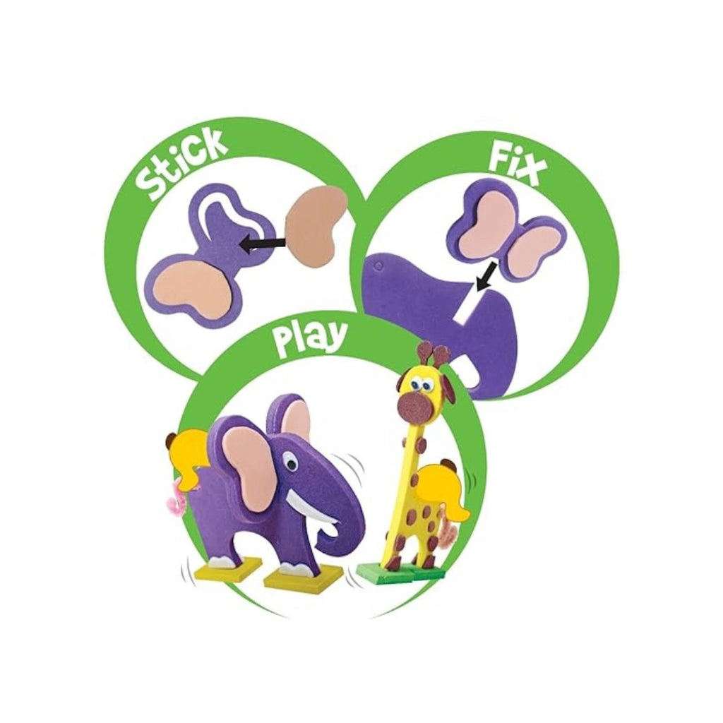3D animal model making craft kit