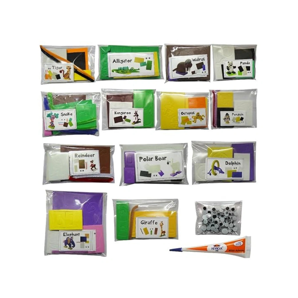 3D animal model making craft kit