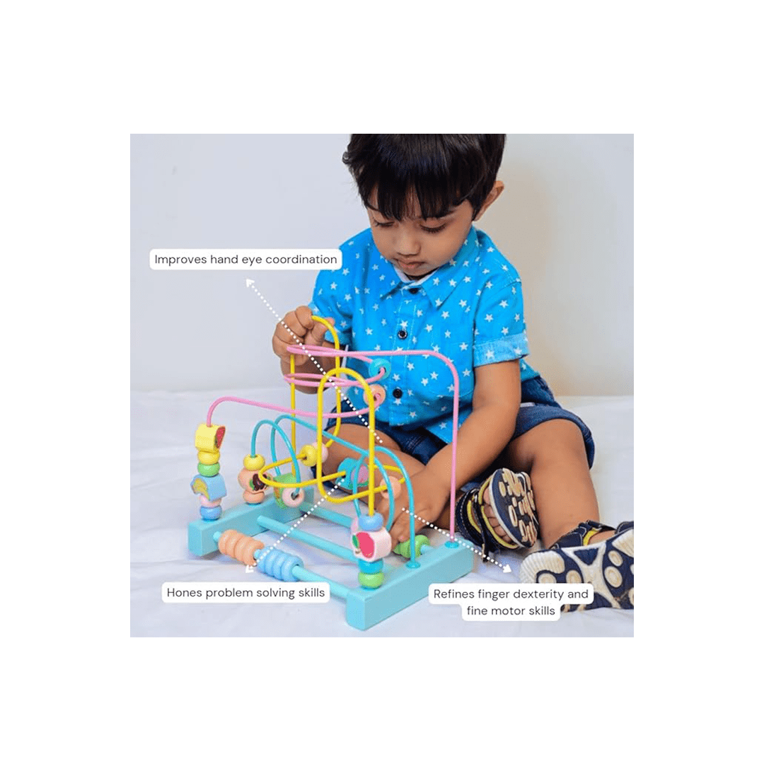 B4brain Toys B4brain Wire Bead Maze (1 Year+)