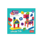 Wonder Bricks Wonder Tub,Building Blocks Storage Set,High-Quality Non-Toxic Plastic,Creativity,Fine Motor Skills,Logical Thinking,Imagination (3 Years+)