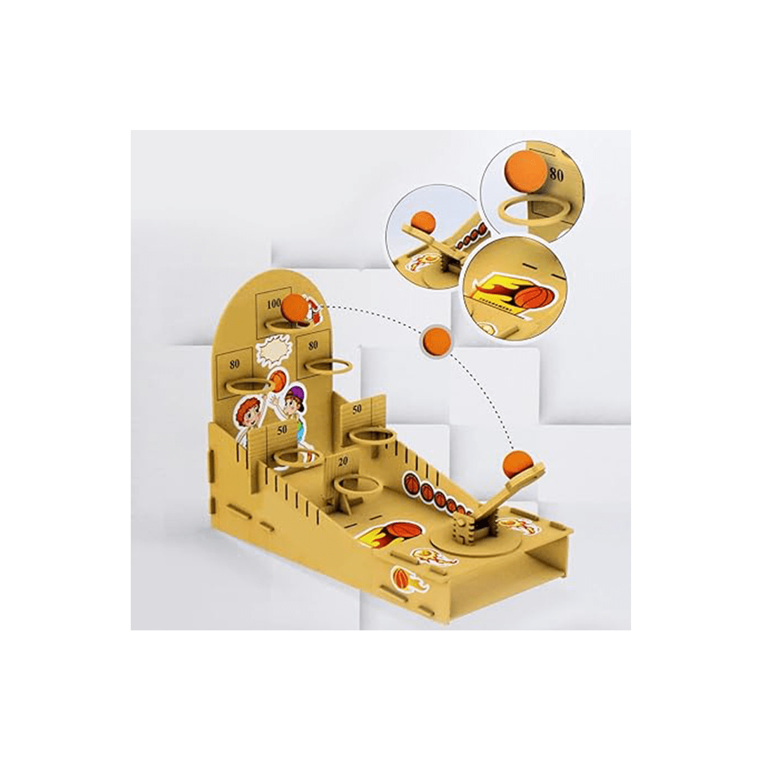 Baan Toys Toys Baan Toys Mini Wooden Basketball Tabletop Game for Children (4 Years+)