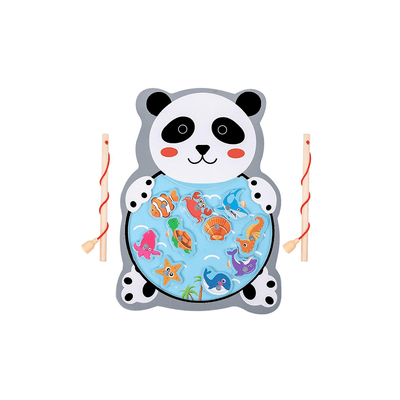 Extrokids Toys Extrokids Wooden Cartoon Shaped Fishing Tray 1 Pc (3 Years+)