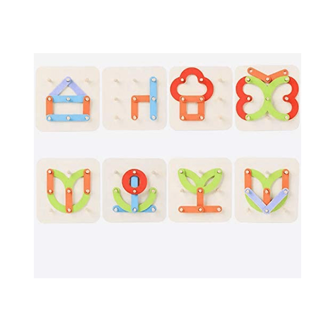 The Clever Clogs Toys The Clever Clogs Wooden Hundred Change Collage Educational Board Game for Kids. (3 Years+)