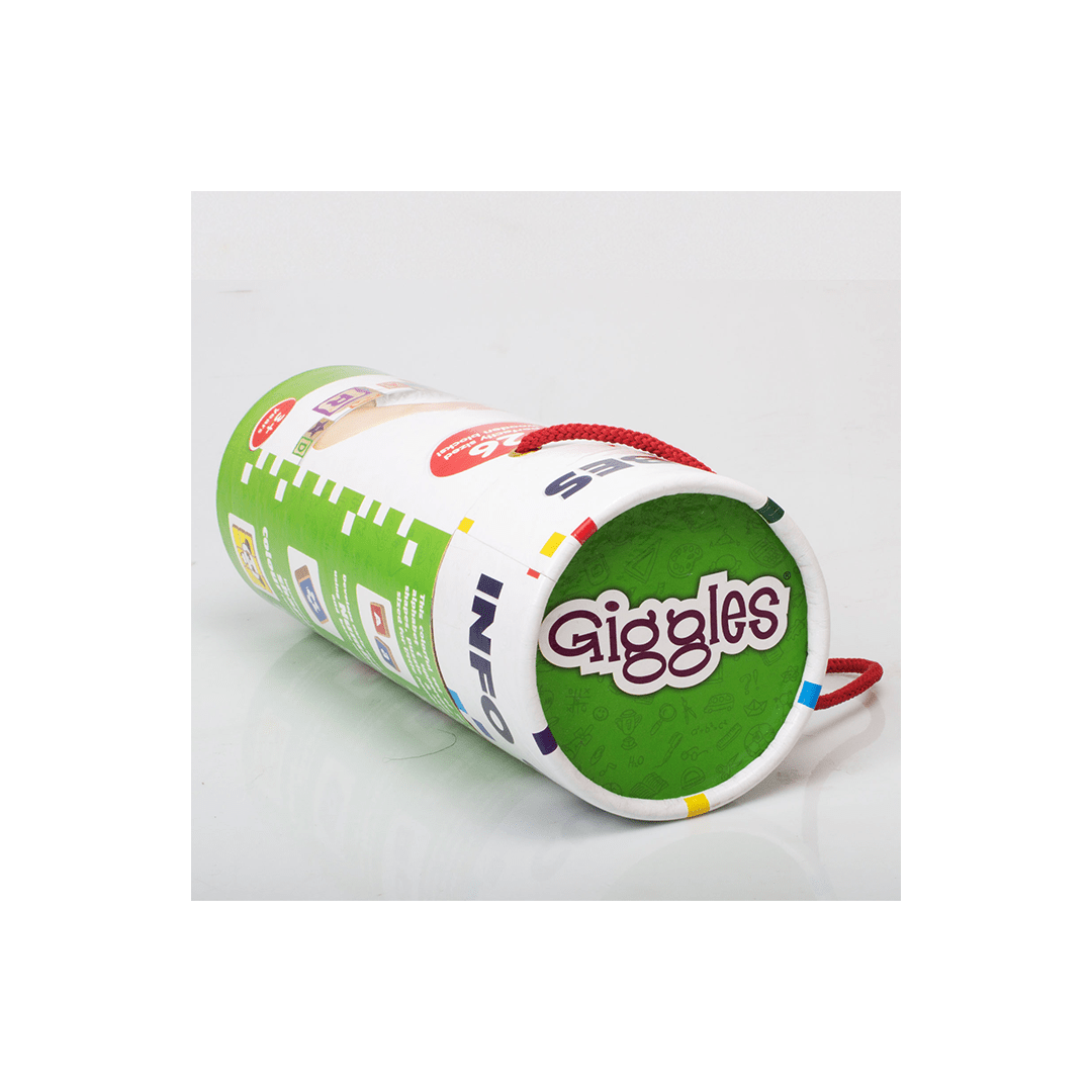 Funskool Toys Funskool Giggles Wooden Info Cubes (3 Years+)