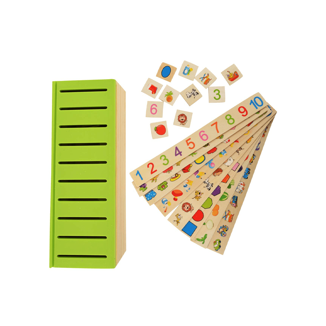 Extrokids Toys Extrokids Wooden Knowledge Box (2 year+)