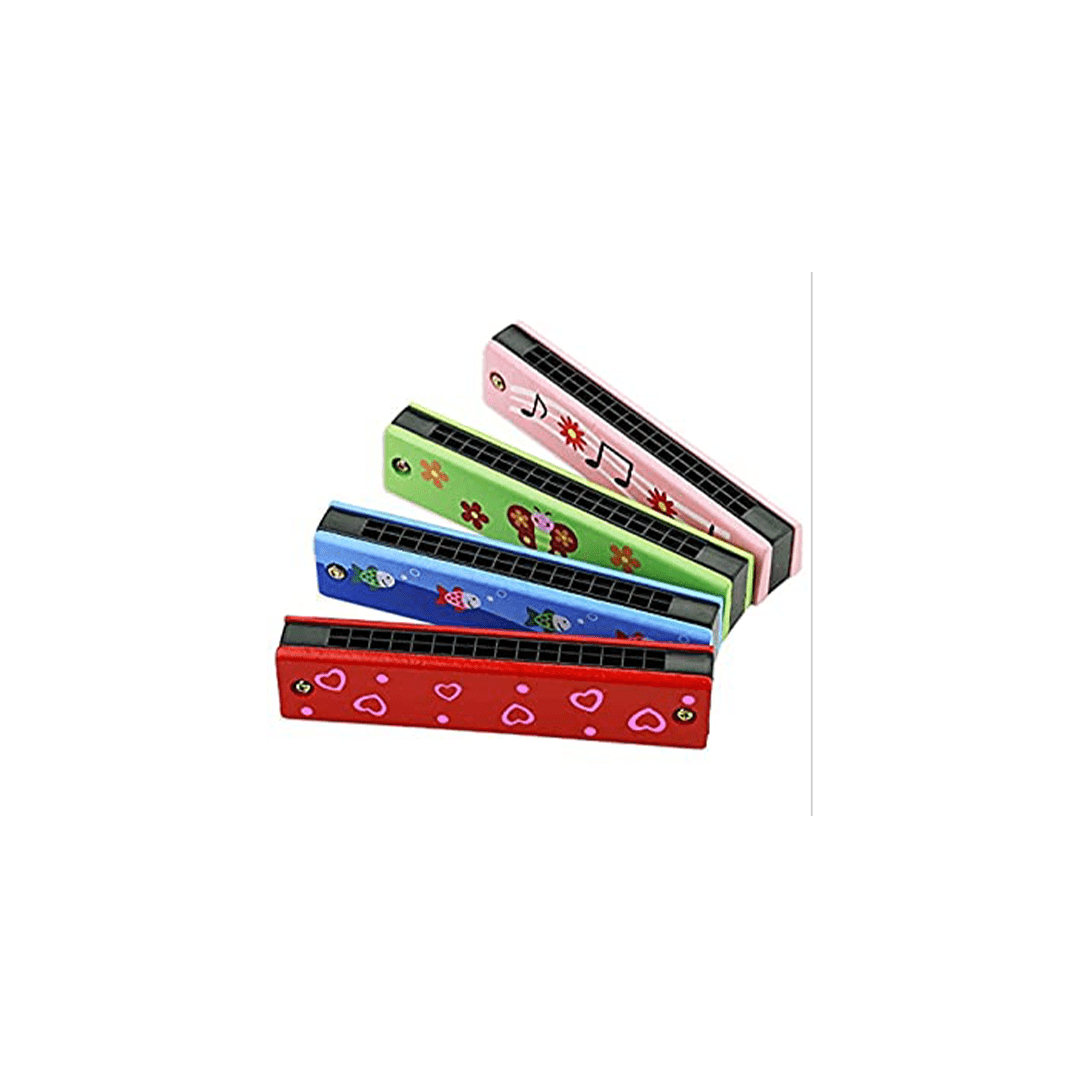 Extrokids Toys Extrokids Wooden Mouth Organ - 3 Pc (3 - 7 Years)