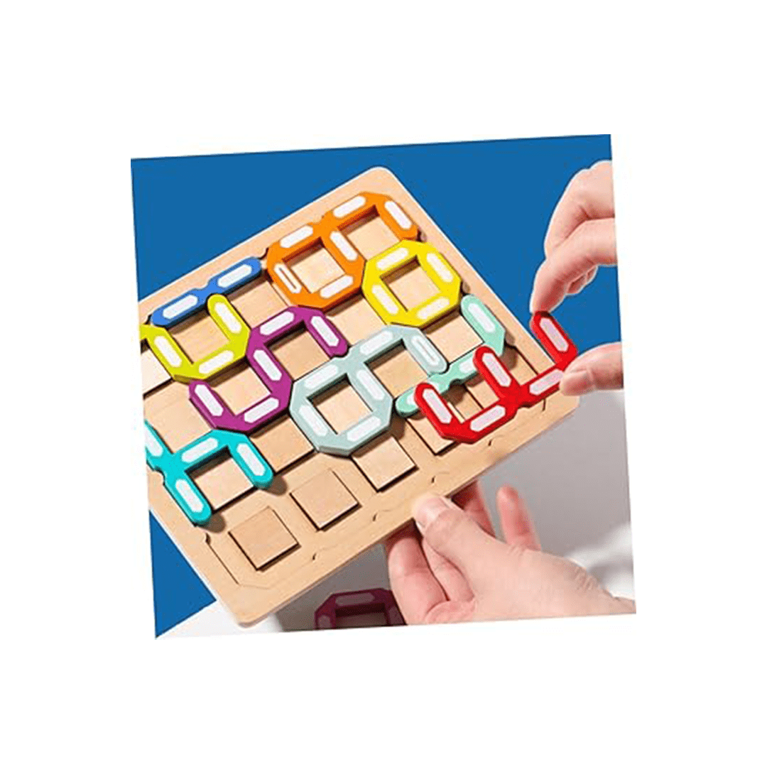 Extrokids Toys Extrokids Wooden Number Blocks 2 Vs 2 Game (4 Years+)