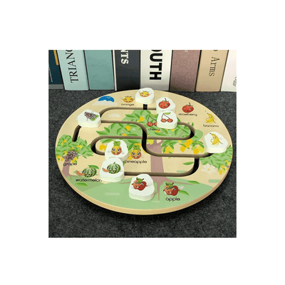 Extrokids Toys Extrokids Wooden Reach The Destiny - Fruit Maze (3 Years+)