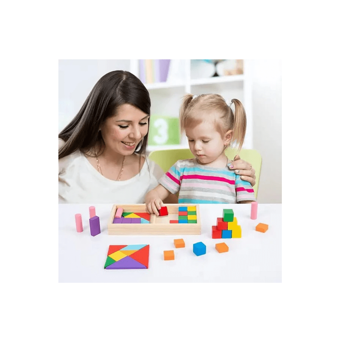 Extrokids Toys Extrokids Wooden Teaching Aid Box (3 Years+)
