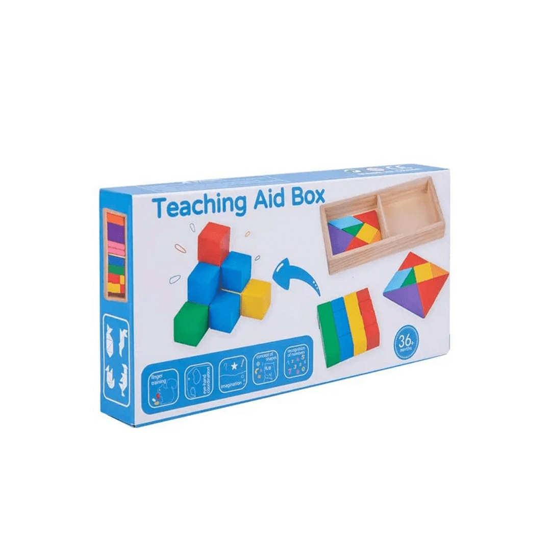 Extrokids Toys Extrokids Wooden Teaching Aid Box (3 Years+)