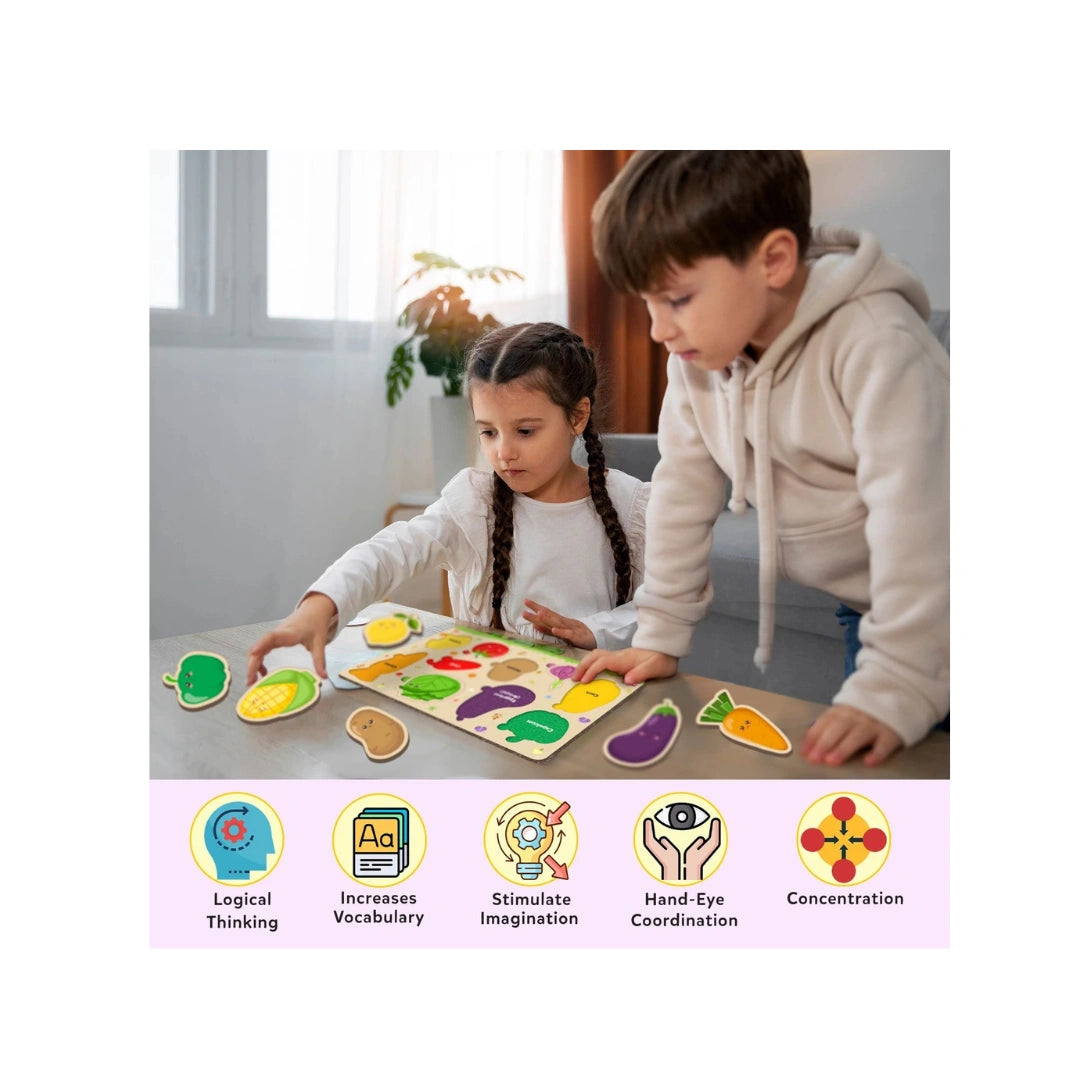 10 Piece Animal Recognition Toy 